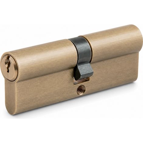Doppelter Messing-Schließzylinder für Tür 85 mm (1/5)