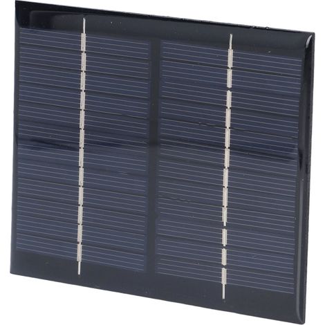 Panneau Solaire 1.5W 12V DIY Polyvalent Étanche pour Projets Scientifiques/Jouets/Lumières (1/5)