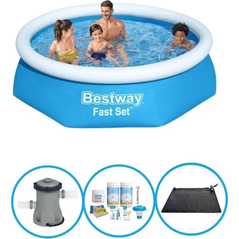 Bestway Bestway Fast Set Ronde - 244x61 cm - 4-pièces S22628 (1/5)