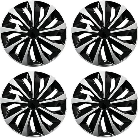 Enjoliveurs de roue, design à jante complète, construction en acier durable, 15 Pouces Style DP (1/2)