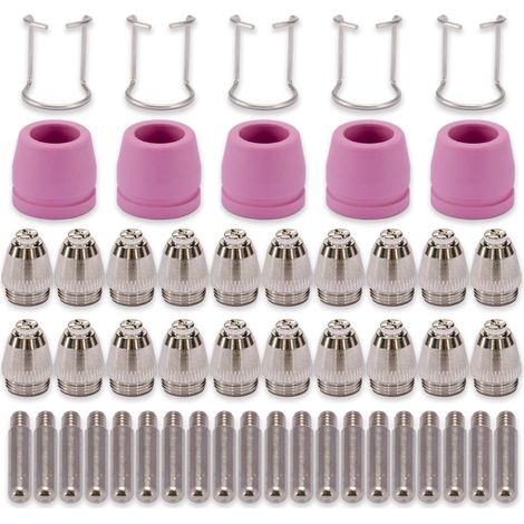 Kit de 50 pièces pour torche de découpe plasma SG-55 AG-60 WSD-60 (1/5)