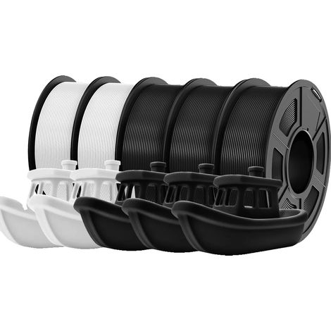 3D-Druckerfilament, PETG 5,5 kg, ausgezeichnete Schichthaftung, PETG 3BK2WT 5,5 kg (1/2)