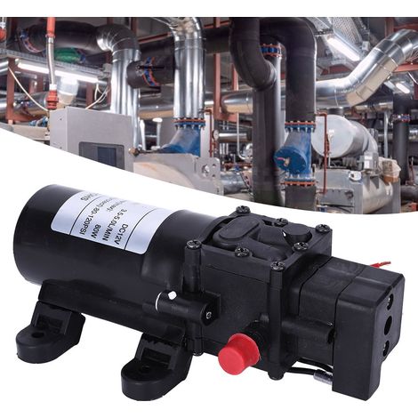 Intelligente Mini-Membranpumpe für Wasserreiniger, 12 V DC, FL3210-80W, Auslassdurchmesser 10 mm (1/5)