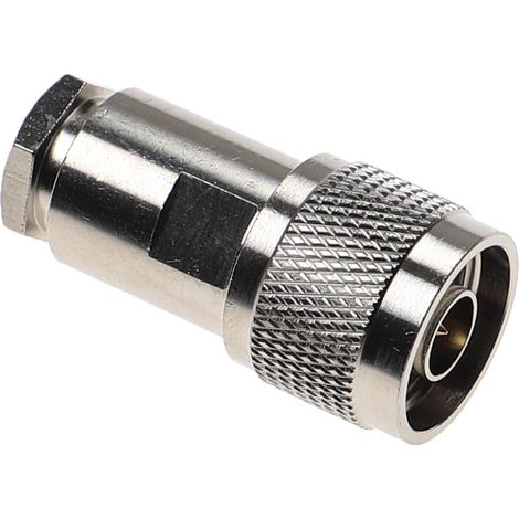 vhbw N Steckverbinder (männlich) kompatibel mit Aircell-7 Koaxialkabel - Koaxial-Verbinder für GPS- & WLAN-Geräte, Antennen usw.