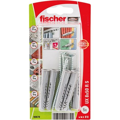 Tassello Multimat Ux 8x50 Rs Confezione da 5 - Fischer