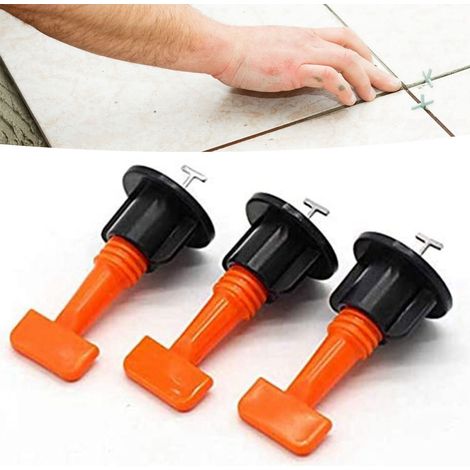Kit de nivellement de carrelage 151 pièces, espaceurs pour sol et mur, outil de pose de carreaux (1/5)