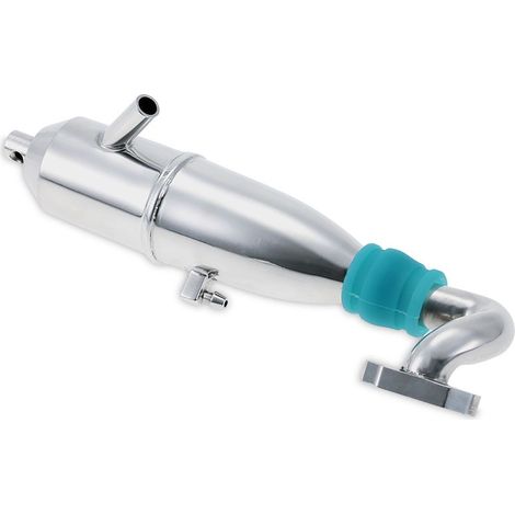 Tuyau d'échappement amélioré en aluminium BQ002, pour voiture 1/10 HSP Nitro (1/5)