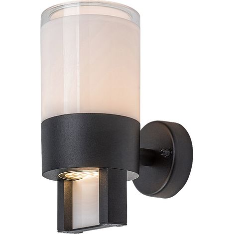 Applique esterna moderna nera LED 12W IP44 Leitha Rabalux (1/5)