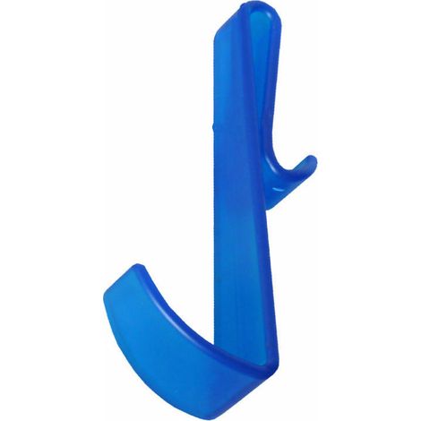 Pika' 1 appendino per box doccia cobra satinato blu 15,5 centimetri accessorio bagno