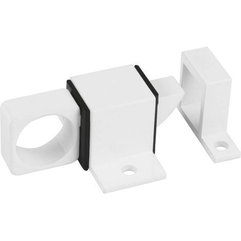 Aluminio blanco de 22 x 40 mm (1/4)