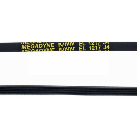 Courroie Machine À Laver Zanussi 1217 J-4 Élastique 1240211001