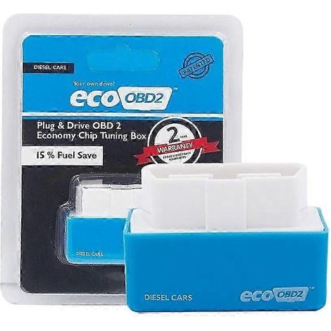 Boîtier de réglage pour économie de carburant, puce d'économie de carburant Nitro/Eco OBD2 pour voiture diesel, permettant une économie de 15 % de carburant. Dispositif d'économie de carburant (1/5)