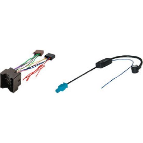 Kit cables compatible avec autoradio et antenne CitroenPeugeot