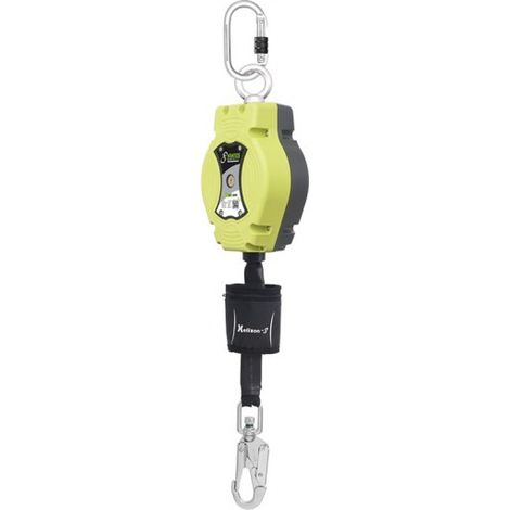 KRATOS SAFETY - HELIXON-S sangle, antichute à rappel automatique 6 m