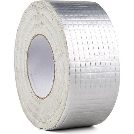 Nastro sigillante impermeabile, nastro in alluminio, nastro butilico, nastro adesivo, nastro adesivo extra forte, 5 m, argento (1/5)