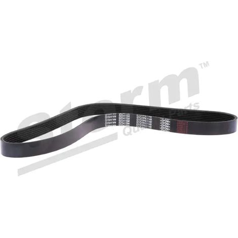 Courroie trapézoidale à nervures compatible Renault 7PK1148 (1/4)