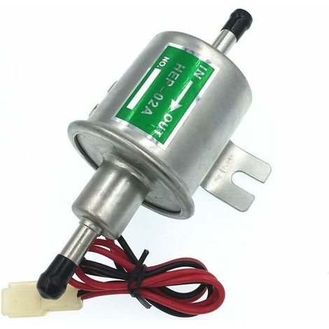 Pompa di trasferimento carburante 12V Pompa carburante elettrica a bassa pressione 12 Volt Diesel Benzina Motore OEM HEP 02A HEP02A per YANMAR (1/5)