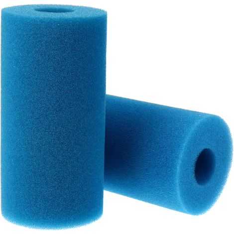 2 Pcs Piscine Filtre Coton Éponges Pour Le Nettoyage Filtre Mousse Filtre Pour Piscine Filtre De Remplacement Pompe Cartouche Piscine Filtre Mousse Éponge Piscine Pompe Filtres (1/5)