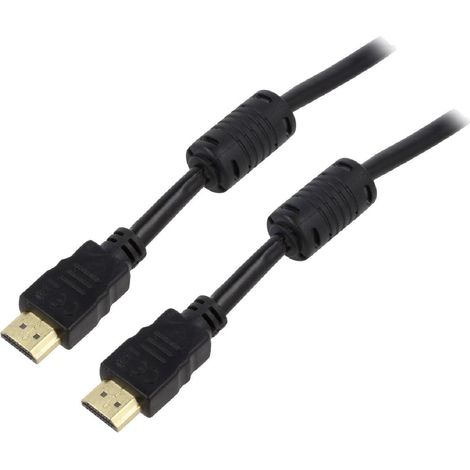 Cable HDCP 2.2 HDMI 2.0 male des deux cotes 15m noir