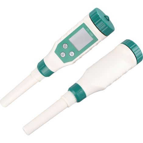 Pennino intelligente Bluetooth per misurare il pH di cosmetici, cucina e pavimenti YY1030 - Tester digitale 2 in 1 per pH e temperatura (1/4)