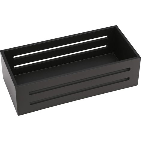 Boîte décorative de salle de bain, panier de rangement en bois pour réservoir de toilettes, panier arrière pour papier toilette, organisateur de comptoir de salle de bain (1/5)