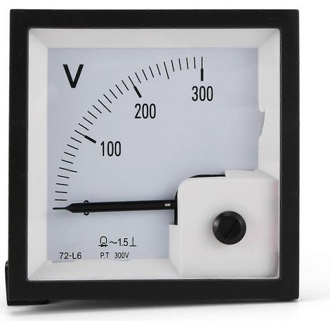 72-L6 300V Analogvoltmeter, mechanisches Analogvoltmeter, Ersatzteil für Stromaggregat (1/5)