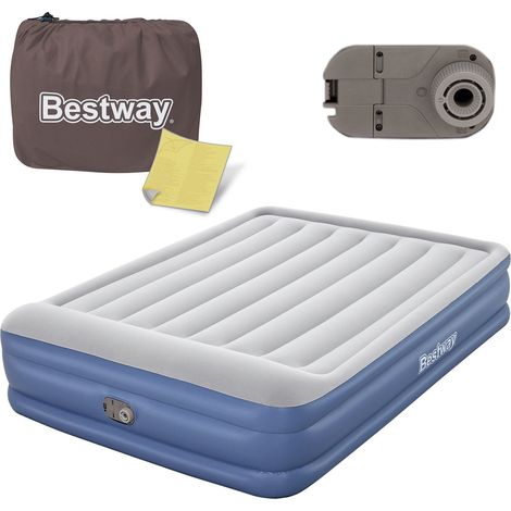 Materasso gonfiabile 203x152x46 cm con pompa elettrica incorporata bestway 67630