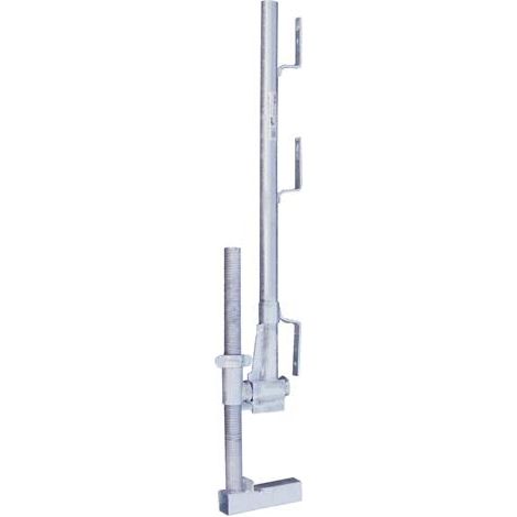 Abrazadera para barandilla de protección STA galvanizada 0-400mm 1000mm MÜBA (1/3)