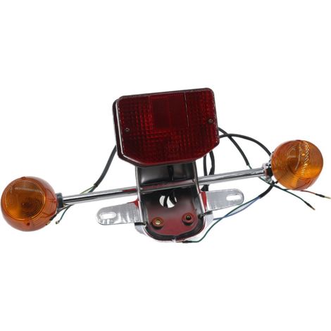 Convient pour le feu stop Honda CM125 et le feu arrière Chunlan Tiger avec clignotants. (1/5)