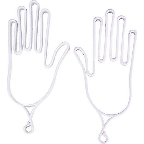 Support de rangement pour gants de golf (lot de 2), porte-gants de golf multifonctionnel, accessoires blancs et rose clair. (1/5)