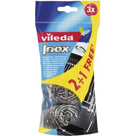 Spirale Glitzi Inox 2+. 8 Confezioni Vileda (1/2)