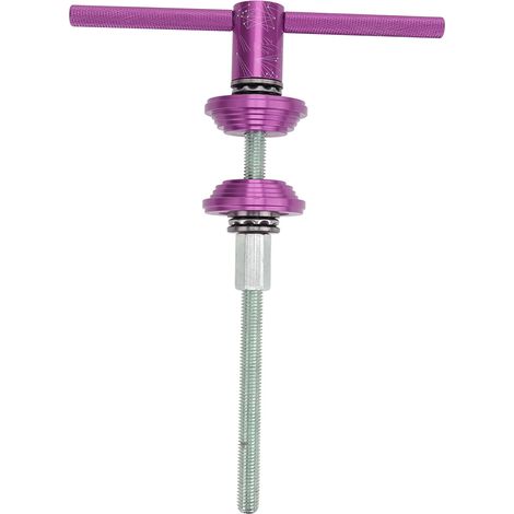 Outil de Presse pour Jeu de Direction Vélo - Installation de Boîtier de Pédalier - Version Violette