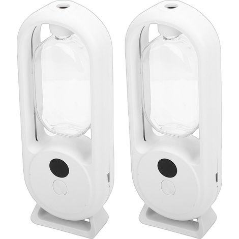 Lot de 2 diffuseurs d'huiles essentielles muraux automatiques, sans fil, avec veilleuse et autonomie de 60 jours. (1/5)