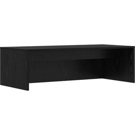 Maison Exclusive - Wandtisch Schwarz Eichen-Optik 100 x 45 x 30 c