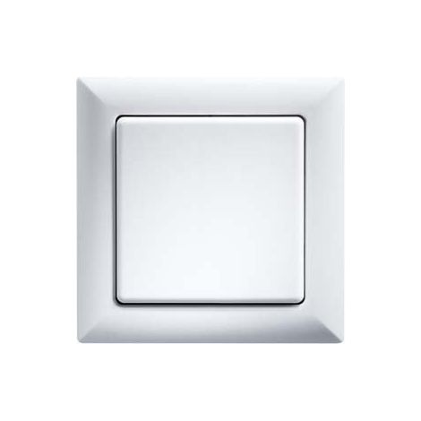 Eltako Marco para interruptor blanco 80x80x12 mm acabado mate