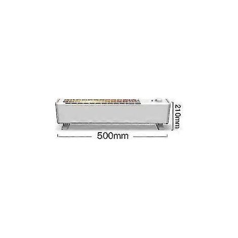 Plinthe chauffante pour chambre à coucher, chauffage électrique à économie d'énergie, convection rapide, gril, cuisinière (1/5)