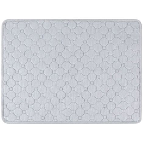 Pair Tapis éducatif pour animaux – Gris clair – Taille S – Dimensions 60 × 45 cm (1/5)