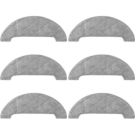 Accessoires compatibles avec les aspirateurs robots Imou RV1 Pro et Imou RV1 Pro Max, comprenant des balais et des pièces de rechange, soit 6 pièces au total. (1/5)