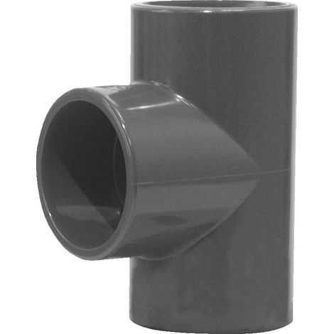 Té Pvc Pression Diamêtre 63mm - Aliaxis (1/3)