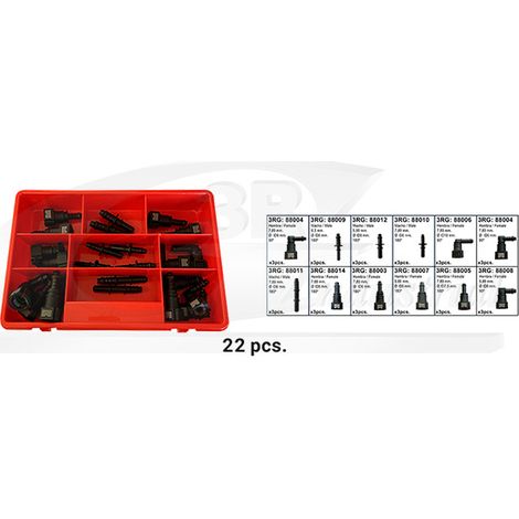 3RG 96020 CAJA CONECTORES COMBUSTIBLE (24 PCS)