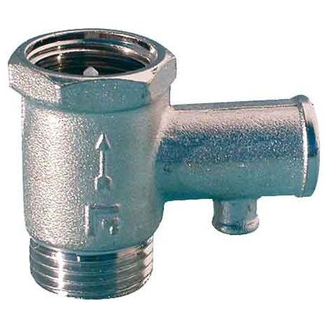 VÁLVULA DE SEGURIDAD PARA CALENTADOR DE AGUA 1/2" M.H.