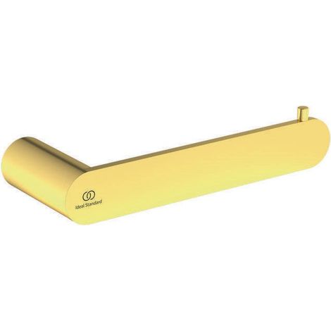 Portarrollos de papel CONCA redondo dorado cepillado IDEAL STANDARD (1/3)