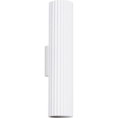 Lampada da parete ambra 2 GU10 bianco ALU lumilo 15.579.39 (1/5)