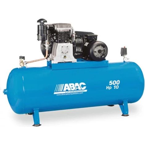Compresseur d'air à piston de 500 litres 10 CV ABAC (1/3)