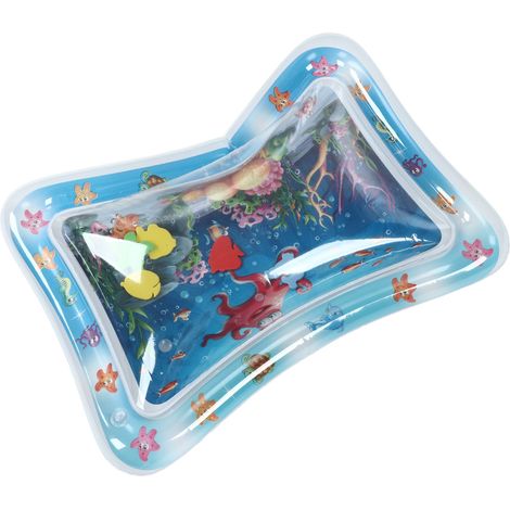Aufblasbare, auslaufsichere PVC-Matte für Babys und Kleinkinder, tragbar, in Form eines Oktopus. (1/5)