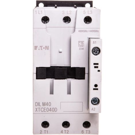 Contattore di potenza 40A 3P 400VAC 0Z 0R DILM40 (400V 50HZ, 440V 60HZ) 277768