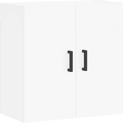Maison Exclusive - Armario de pared madera de ingeniería blanco 6 (1/5)