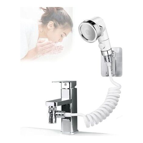 Sink shower set, multi-function shower, hand shower, faucet strainer to clean the sink or sink (1/5)
