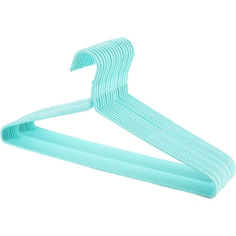 20 grucce adatte per abiti, magliette, camicie e giacche (blu). (1/4)