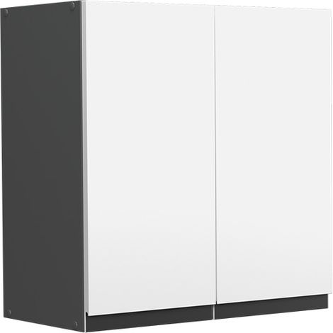Hängeschrank R-Line, Weiß, 60 cm J-Shape, Vicco